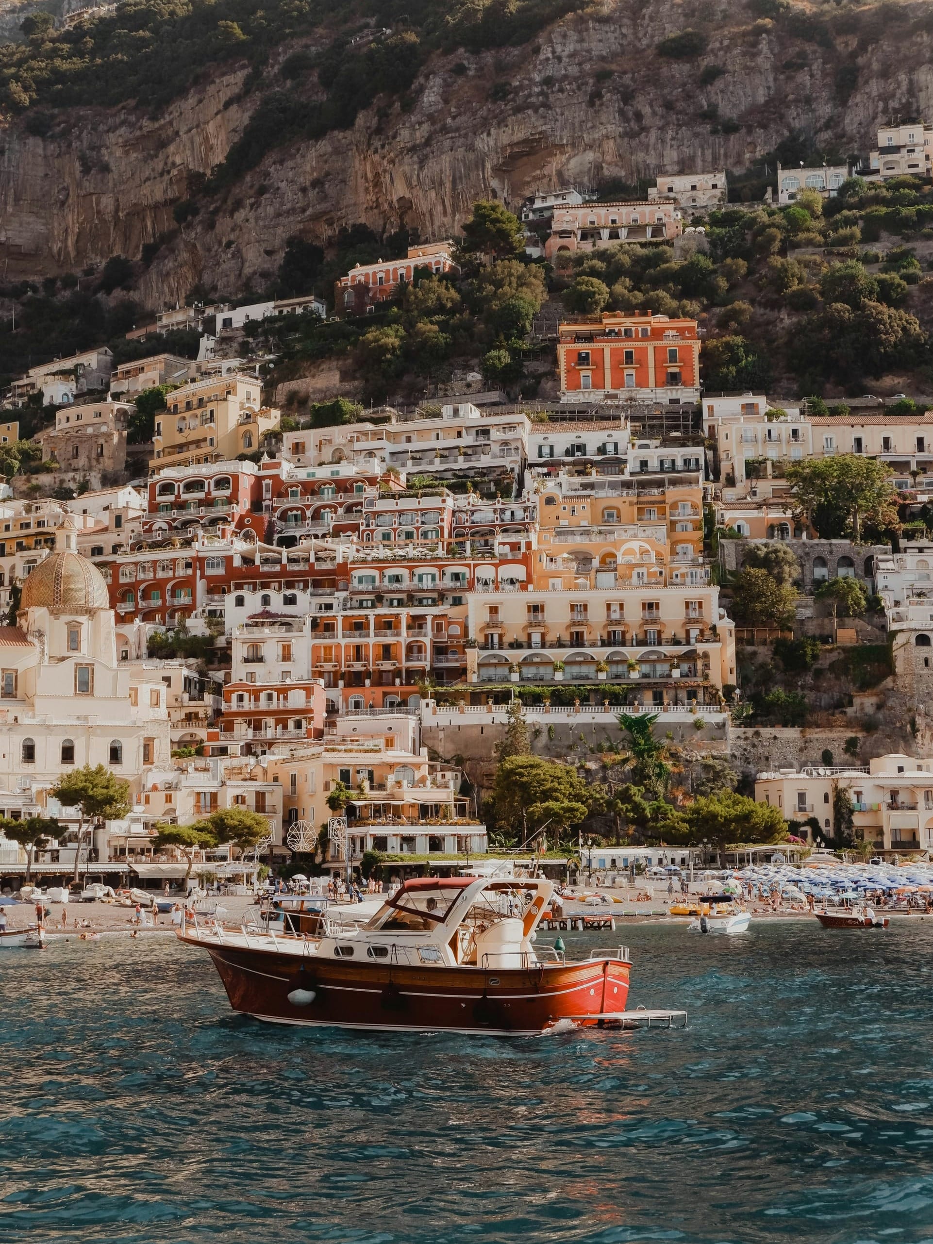 The picturesque cliffside village of the Amalfi Coast.
